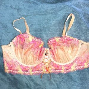 Torrid Embroidered Underwire Mesh Bralette NWT size 2X